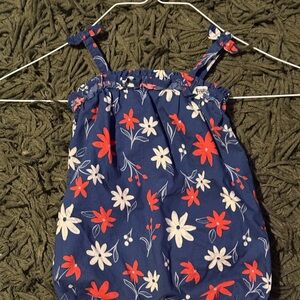 Carter’s Floral Bubble Romper 12M